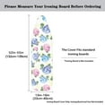 thumbnail image 5 of HELLHERO Hydrangea Ironing Board Cover, 15x54 Inch Ironing Board Cover Protector Standard Size, Heat-Resistant Iron Board Cover, Easy Installation, 5 of 5