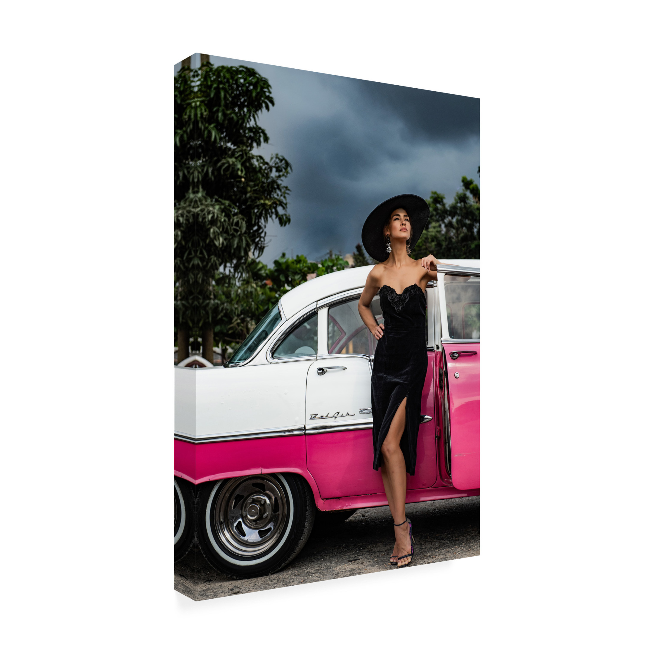 Canvas Wall Art - Peter Muller Photography 'Havanna Mood' Wall Art for Living Room, Bedroom, or Office Décor by Trademark Fine Art - 16 x 24 Inches