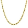 thumbnail image 2 of 10k Hollow Rope Chain (7, 28"), 2 of 2
