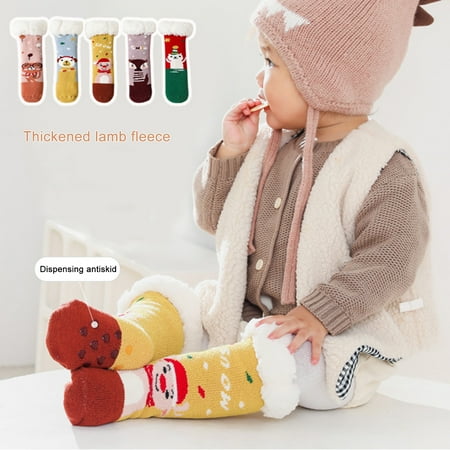 

Beechoice Children s Winter Thick Warm Wool Socks Soft Kids Toddler Baby Girls Boy Thermal Crew Socks