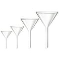 thumbnail image 3 of 4pcs Laboratory Glass Funnels School Teaching Funnels Short Stem Experiment Funnels Clear Funnels, 3 of 6