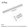 thumbnail image 2 of Uxcell 10mm Diameter 150mm Length Carbon Steel Rod Hard Shaft Solid Round Rod 4pack, 2 of 5