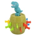 thumbnail image 6 of BESTSKY 2-4 Players Pop-Up Dinosaur Toy for Kids,Gift Darts Dinosaur Barrel Jumping Game for 3-8 Years Old Children, 6 of 7