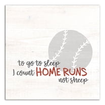 Creative Products I Count Home Runs 20x20 Canvas Wall Art