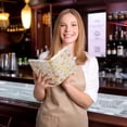 thumbnail image 2 of Servidor Moofetti Waitress con bolsillo con cremallera, piel sintética, 2 of 7
