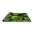 thumbnail image 2 of Ahgly Company Indoor Rectangle Patchwork Green Transitional Area Rugs, 8' x 12', 2 of 4
