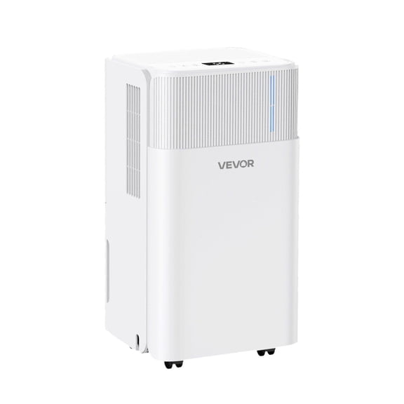 30-Pint Dehumidifier for Large Rooms and Basements - Smart Humidity Control, Quiet Operation, White Finish