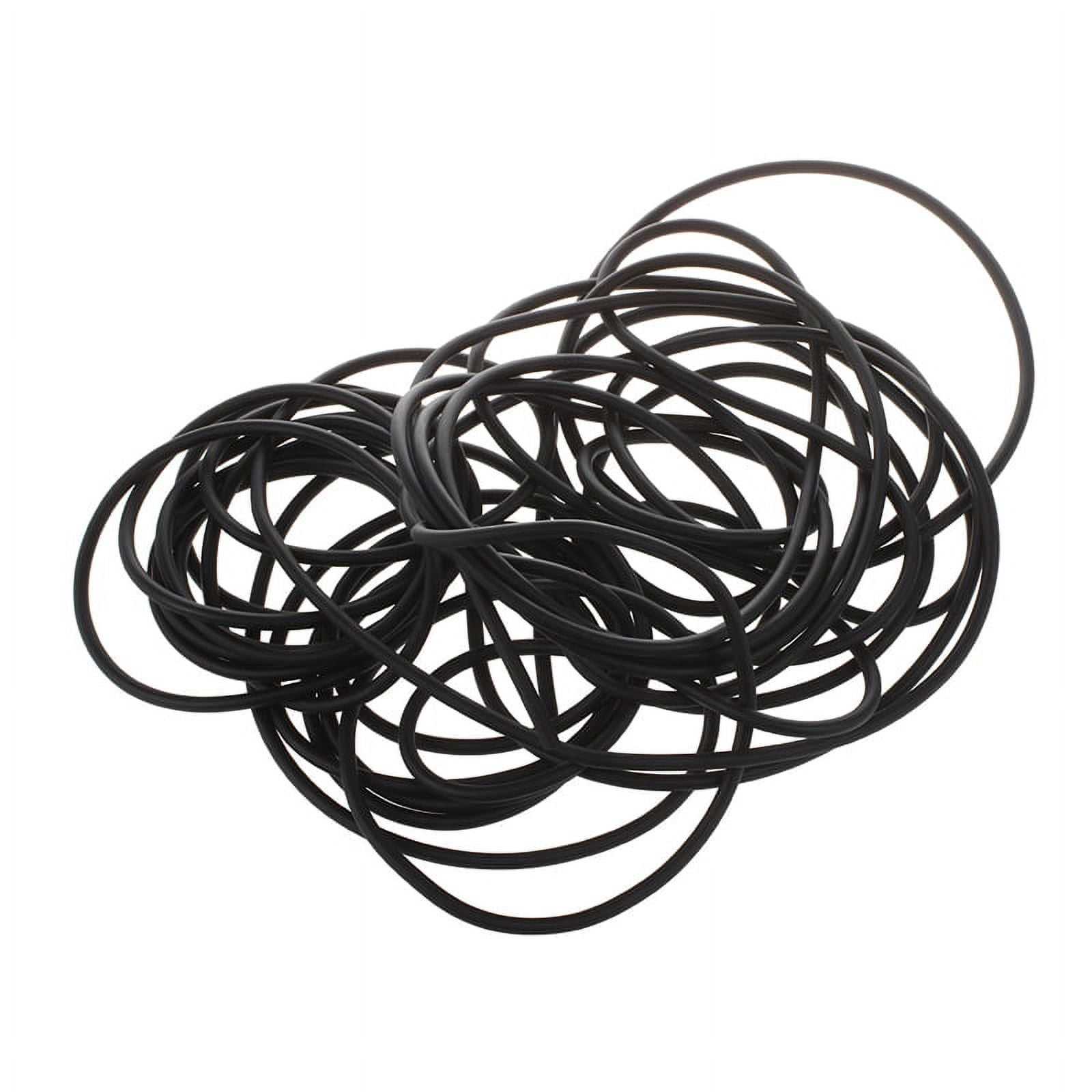 3X Tubing Exercise Rubber Resistance Band Catapult Dub Elastic, Black 10M,3x Rubber Tube,Black