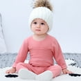thumbnail image 5 of Lmnyox Infant and Toddler Baby's Thermal Underwear Set 2 Piece Warmth Outfits Soft Cotton Shirt and Pants Winter Clothes Set, 5 of 6