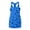 Blue, variant on Kaemgyyd Womens Sleep Dress Nightgown Heart Print Wide Strap Nightwear Short Sleeveless Sleepwear Soft Lounge Clothing(White,X-Large)