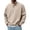 01 Khaki, variant on Awdenio Men's Sweatshirt Big and Tall Waffle Shirt Oversized Button Down Pullover Comfy Clothes
