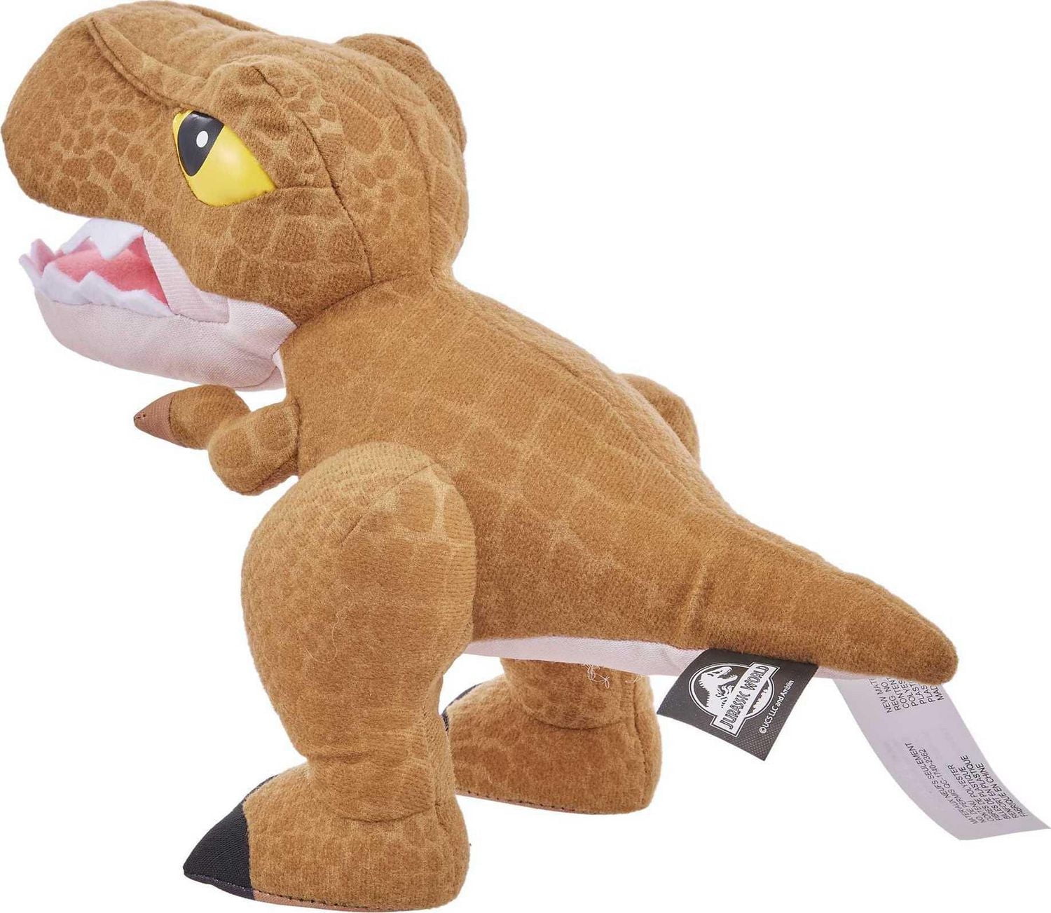 JURASSIC WORLD – PELUCHE SONORE – Tyrannosaure Rex