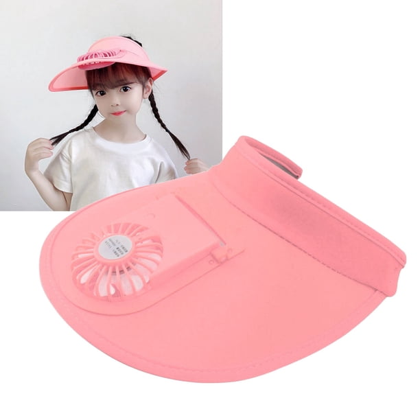 Sombrero Para El Sol, Protección Solar De Gran área, Ventilador De Refrigeración Transpirable Recargable Por USB, Sombrero Para Mujeres Y Niños, Actividades De Playa De Verano
