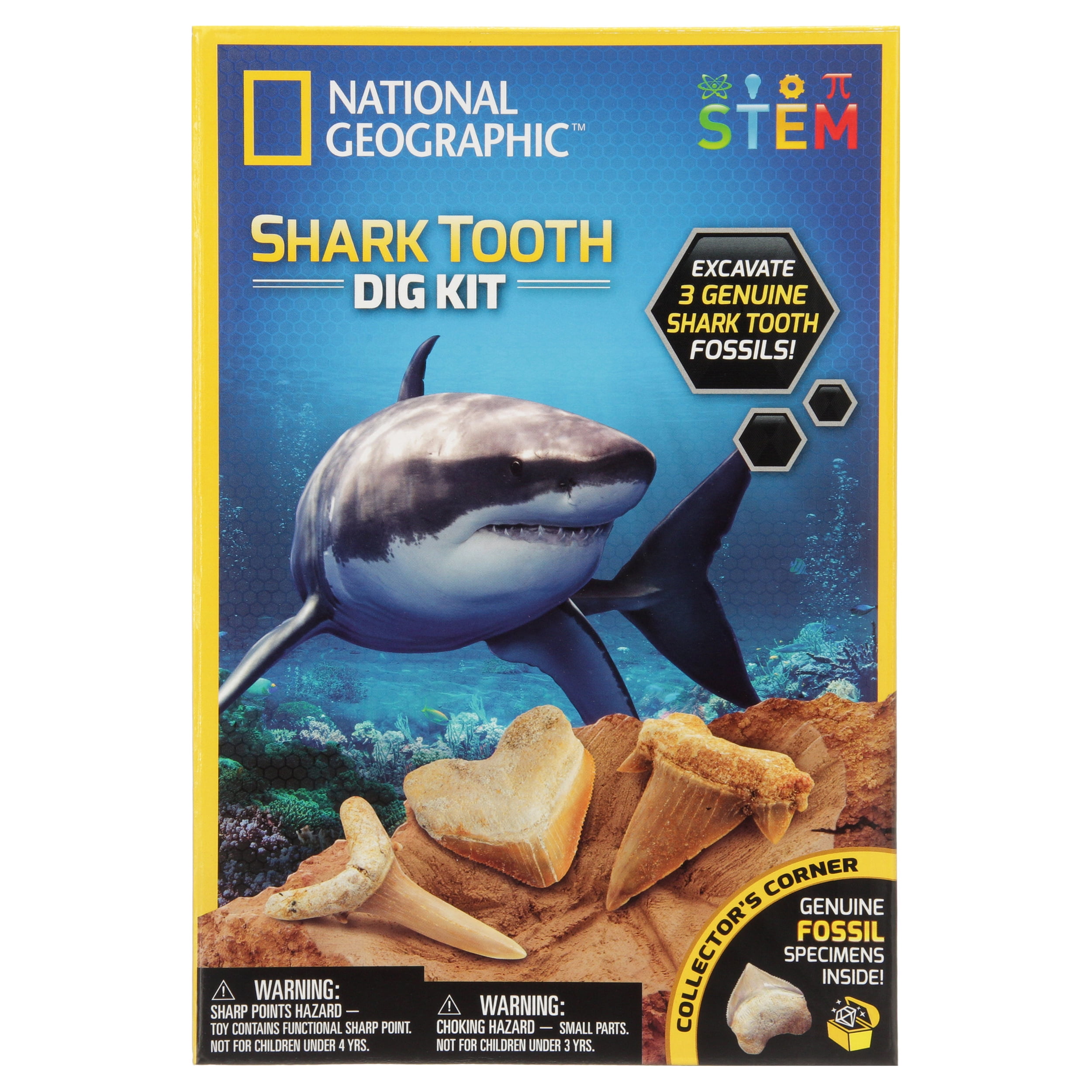 Geodes National Geographic Shark Teeth Dinosaur Dig Kits Play Sand FREE P&P! 