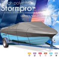thumbnail image 4 of PYLE PCVSPB331 - Armor Shield Trailer Master Boat Cover 14'-16'L Beam Width to 90'' Aluminum Bass Boats, V-Hull & Tri-Hull Runabouts Outboards & I/O, 4 of 4