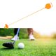 thumbnail image 1 of Palos de bandera de golf portátiles Golpear astas de bandera Putting Green Practice Training Poste de bandera para hombres Patio Campo de golf Amarillo Macarena Asta de bandera de golf, 1 of 8