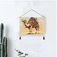 thumbnail image 6 of WOBOGO Desert Adventure Hunter Living Room Canvas Wall Art Bedroom Study Framed Canvas Print Artwork Home Office Decorations 24.5×16.7in, 6 of 6