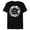 Black, variant on Disney 100 Pixar Happy Faces Blue Sticker Circle D100 - Short Sleeve Blended T-Shirt for Adults - Customized-Ocean Blue