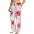 thumbnail image 2 of Xecao Cute Pig Nose Men's Straight Lounge Pajama Pants: The Ultimate in Comfortable Sleepwear, 2 of 9