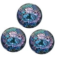 thumbnail image 1 of 3 bolas de mosaico de vidrio de 8 cm para centro de mesa, ideal para sala de estar o Navidad. Turquesa, 1 of 9