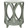 thumbnail image 2 of SAFAVIEH Janika Contemporary Glam Solid Round Accent Table, French Grey, 2 of 4