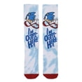 thumbnail image 2 of Sonic The Hedgehog I'm Outta Here Adult Tie-Dye Athletic Crew Socks, 2 of 6