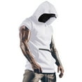 thumbnail image 2 of Joower Mens Tank Top Men's Muscle Shirts White Dress Shirt Mens Sleeveless Shirts Cool Tank Tops for Men Mens White Undershirts Undershirt, 2 of 5