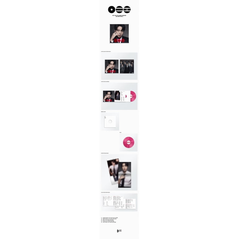 BTS - [ARIRANG] 5th Album STANDARD VINYL JIN PINK Version