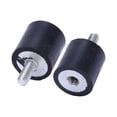thumbnail image 3 of 20 Piezas Exterior Interior Anti Vibración Goma Aislante Amortiguador Accesorio 15 mm X 15 mm, 3 of 8