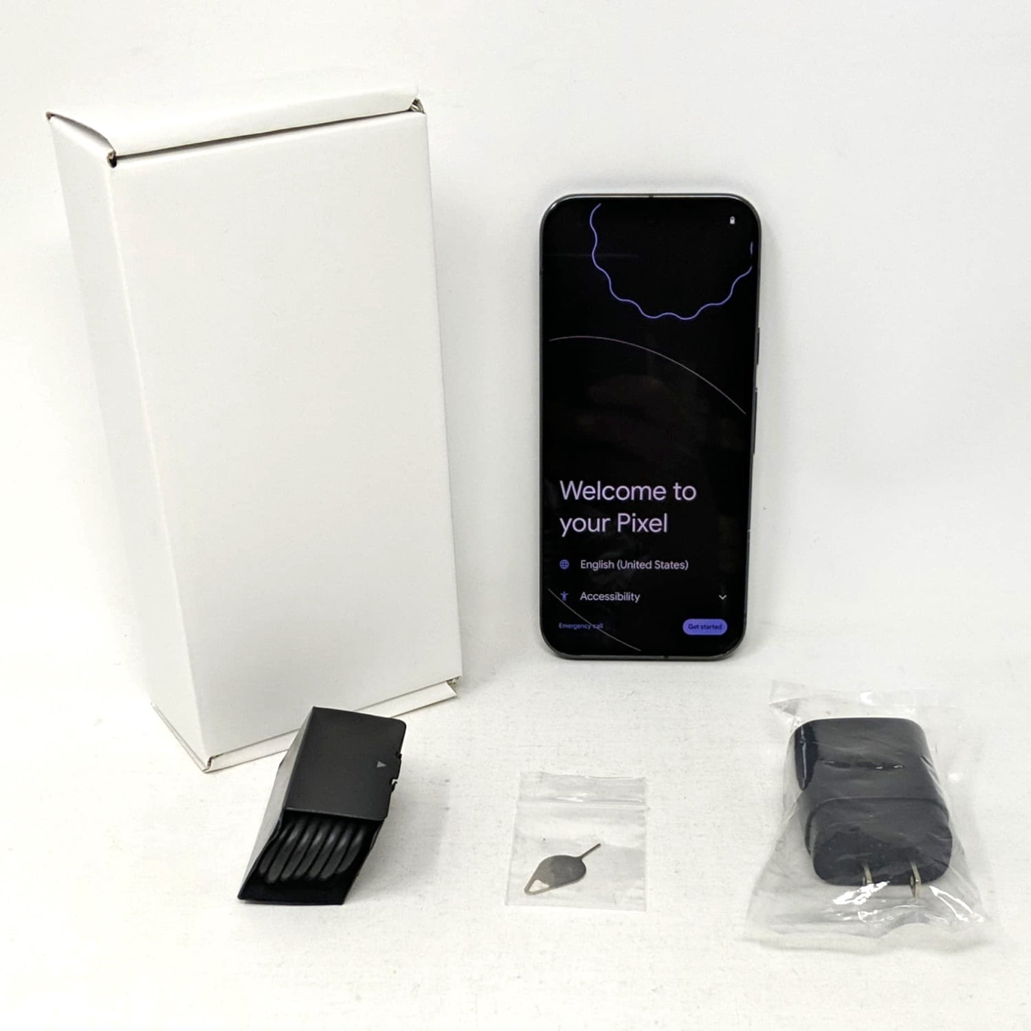 Google Pixel 9 Pro 5G 128GB GR83Y Verizon Unlocked 6.3" 16GB RAM 50MP Smartphone - Obsidian (Good)