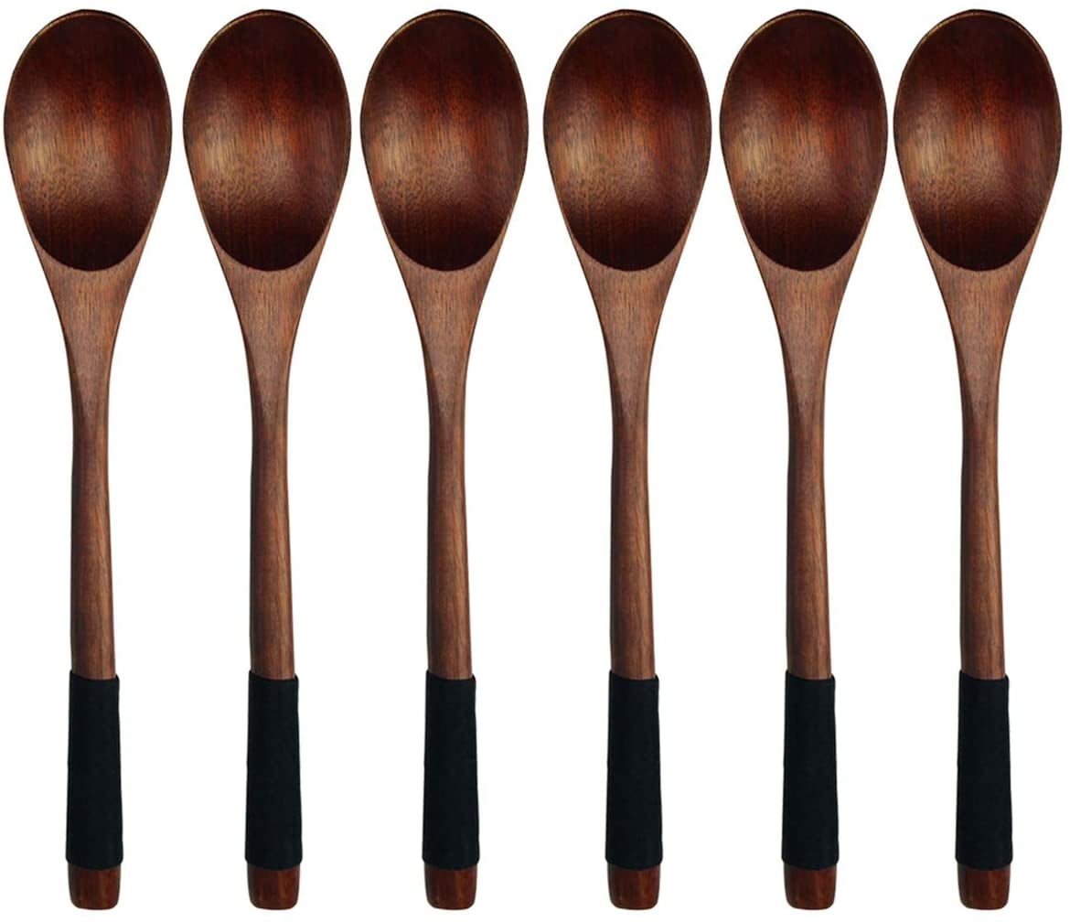 AOOSY 4 Pieces Stainless Steel Dessert Spoons Dessert Spoons Use for Home Kitchen or Restaurant