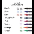 thumbnail image 7 of Vision Needle Roller Ball Pen, Stick, Fine 0.7 Mm, Blue Ink, Silver Barrel, Dozen | Bundle of 5 Dozen, 7 of 7