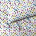 thumbnail image 3 of Dream Factory Purple Butterfly 4 Piece Full Sheet Set Polyester, Microfiber, Child, 3 of 5