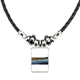 thumbnail image 1 of laguna pacífica collar a mano colgante de cuerda de cuero Unbranded M, 1 of 3
