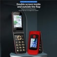 thumbnail image 4 of Kearding Teléfonos con botones grandes Estructura firme móvil Dispositivo electrónico de tamaño compacto Audífonos de voz clara Diseño Electrónica, 4 of 6