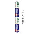 thumbnail image 2 of 9900 Silicon Waterproof Sealant,Permanent Solution for Roof & Wall Cracks,Outdoor Waterproof Silicone Sealant Heat Resistant,Water Proof Exterior Sealants Tear and Stretch Resistance(Black,1), 2 of 8