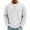 White, variant on Men's Vintage Waffle Knit Long Sleeve Zip Up Stand Collar Casual Shirt for Spring Fall Street Fashion,Army Green,L