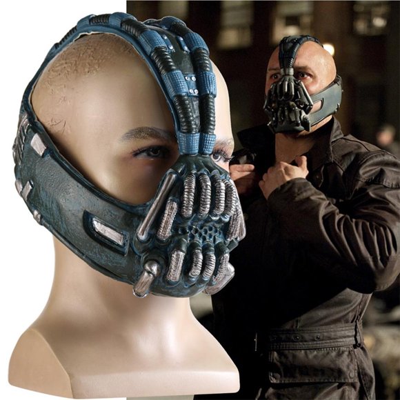Batman Latex Cosplay Mask Costumes for Cosplay Accessories Halloween Prop Cosplay Party Carnival