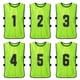 thumbnail image 1 of 6 PCS Adults Soccer Pinnies Quick Drying Football Team Jerseys Youth Sports Scrimmage Soccer Team Training Numbered Bibs Practice Sports Vest, 1 of 5