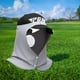 thumbnail image 5 of Mascarilla para el cuello, bufanda de golf, tela de protección UV, cubre máscara, pasamontañas, pañuelo para correr, senderismo, sombrero transpirable Gris claro Macarena Bufanda para cubrir la cara, 5 of 8