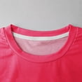 thumbnail image 7 of Cethrio Girls Long Sleeve Tops, Pullover Crewneck Loose Fit Casual Spring Blouses Hot Pink Size 14-16, 7 of 7