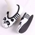 thumbnail image 5 of Adult Warm Microfiber Travel Cute Animal Furry Non-Slip Lined Slippers, Home Cozy Slip On, 5 of 7