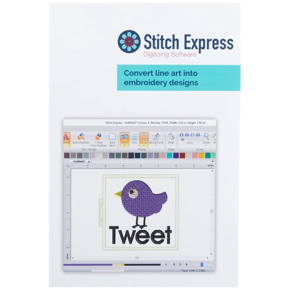 Software de Digitalización Automática Brother SAEXPRESS Stitch Express