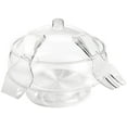 thumbnail image 1 of Prodyne Acrylic Salad Bowl & Servers, 6 Qt, Clear, 1 of 2