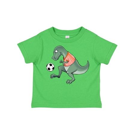 

Inktastic Soccer Dinosaur Gift Toddler Boy or Toddler Girl T-Shirt