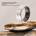 thumbnail image 3 of Smart Health Anillos, IP68 Agua de Metal de Metal de Metal Portátil Monitor de Sueños Anillos de Fitness Anillos Inteligentes, 3 of 7