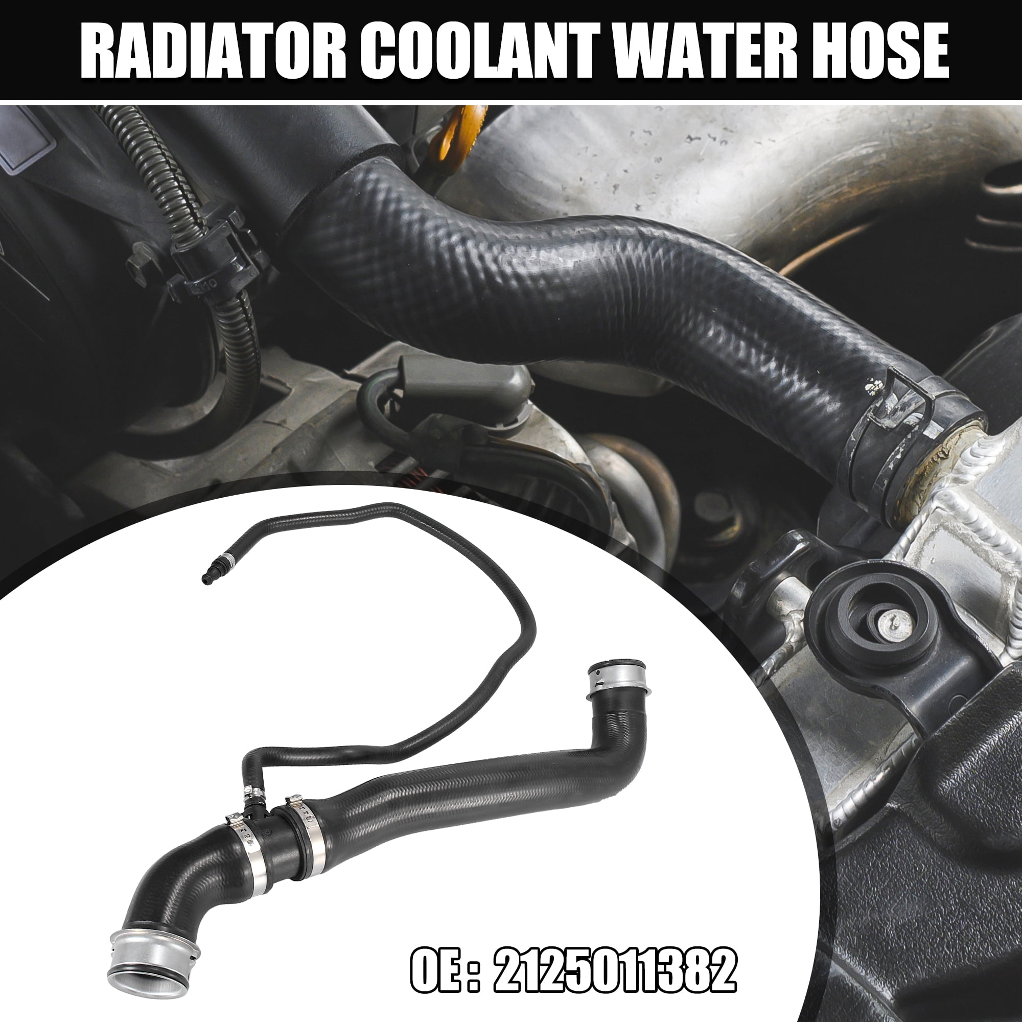 Unique Bargains Upper  Water Pump Cooling Pipe for Mercedes-Benz E350 2010-2011