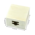 thumbnail image 4 of Wooden Jewelry Box Jewelry Storage Box Case Container with Lid, 4 of 7