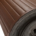 thumbnail image 4 of Pleated Marine Vinyl Upholstery Fabric  Brown 54" Wide By 10 Yards Boat Auto, 4 of 7
