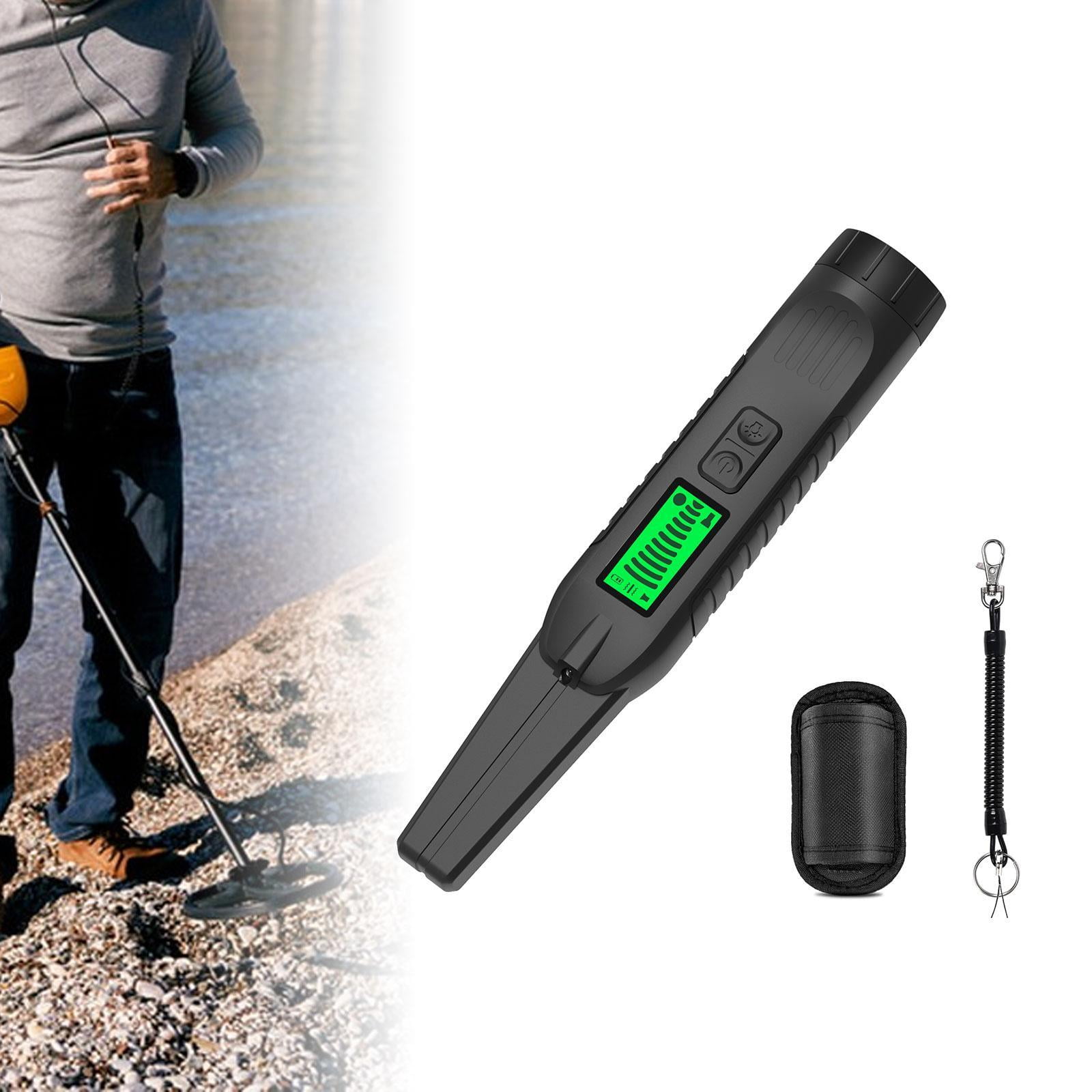 Metal Detector Pinpointer Buzzer Waterproof PP Material Adjustable Sensitivity for Treasure Hunters